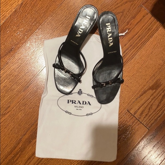 Prada Shoes - Vintage Prada Mules